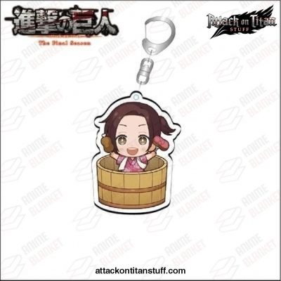 attack on titan acrylic keychain pendant bag bath tub sasha blaus 151 1 - Attack On Titan Merch