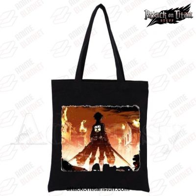 attack on titan canvas shopping bag style 3 591 1 - Attack On Titan Merch