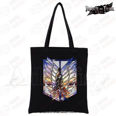 attack on titan canvas shopping bag style 5 658 1 - Attack On Titan Merch