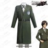 attack on titan cosplay full set uniform army green long coat 200 1 - Attack On Titan Merch