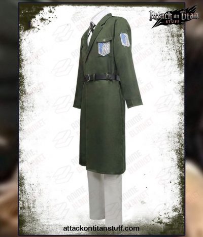 attack on titan cosplay full set uniform army green long coat 271 1 - Attack On Titan Merch