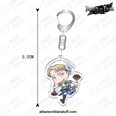 attack on titan cute keychain gifts 146 1 - Attack On Titan Merch