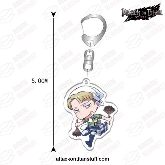 attack on titan cute keychain gifts 146 1 - Attack On Titan Merch