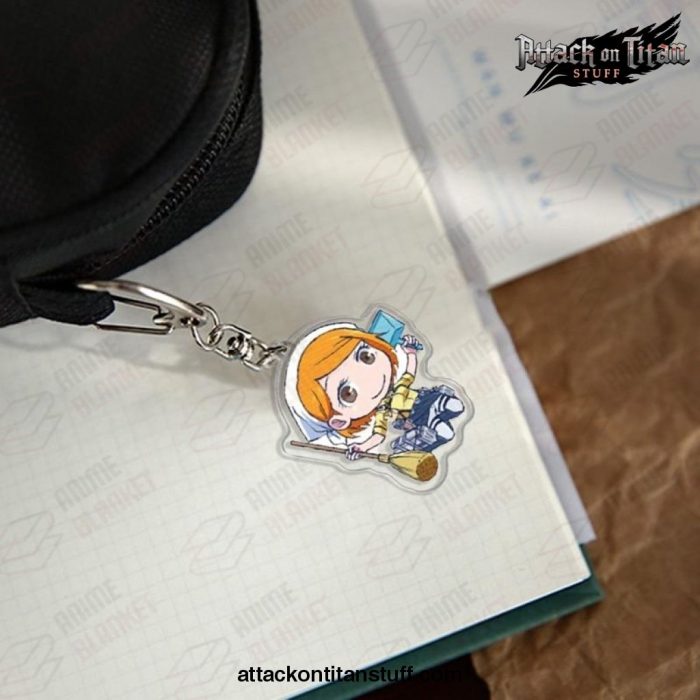 attack on titan cute keychain gifts 824 1 - Attack On Titan Merch