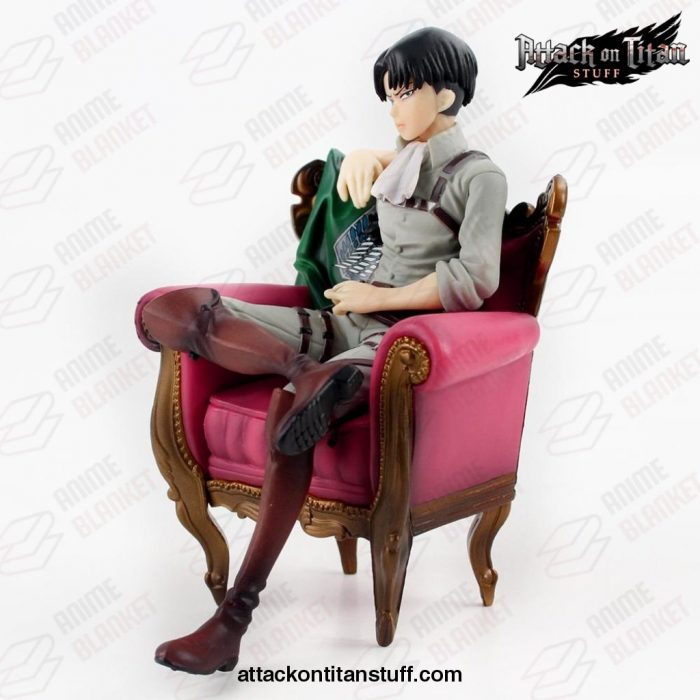 attack on titan figure levi ackerman sitting posture pvc action 270 1 - Attack On Titan Merch