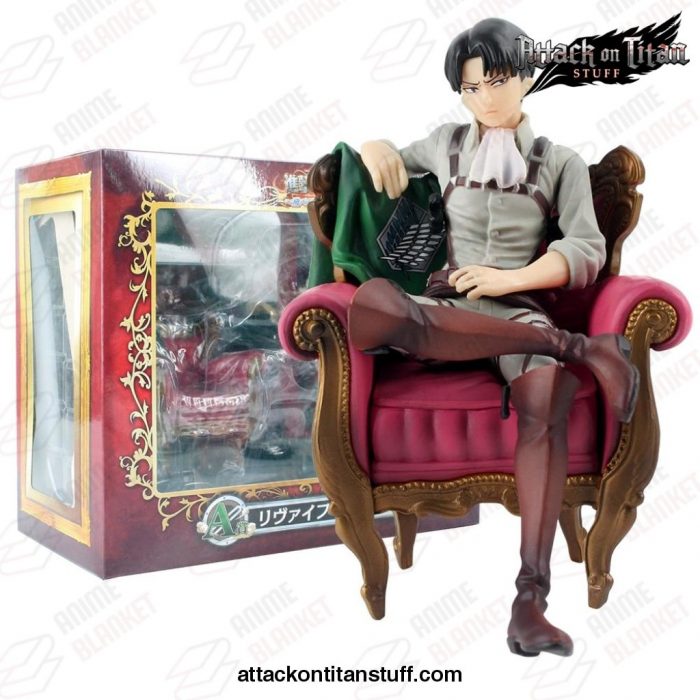 attack on titan figure levi ackerman sitting posture pvc action 961 1 - Attack On Titan Merch