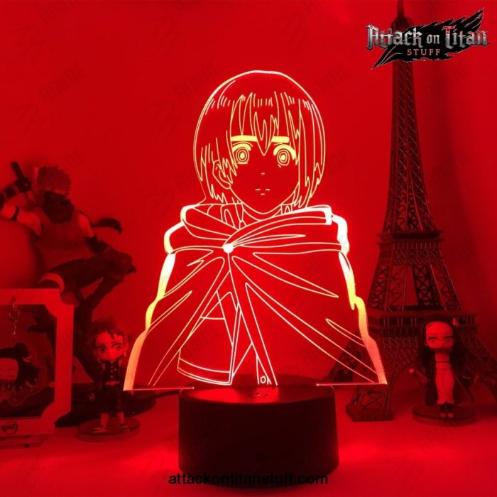 attack on titan lamp mikasa ackerman acrylic figure night light 830 1 - Attack On Titan Merch