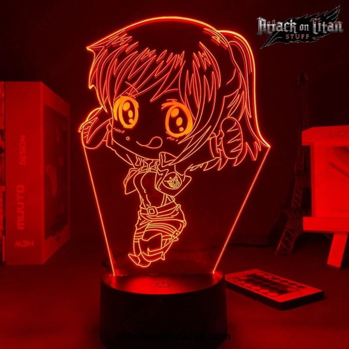 attack on titan lamp sasha braus chibi 3d led night light 221 1 - Attack On Titan Merch