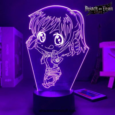 attack on titan lamp sasha braus chibi 3d led night light 229 1 - Attack On Titan Merch