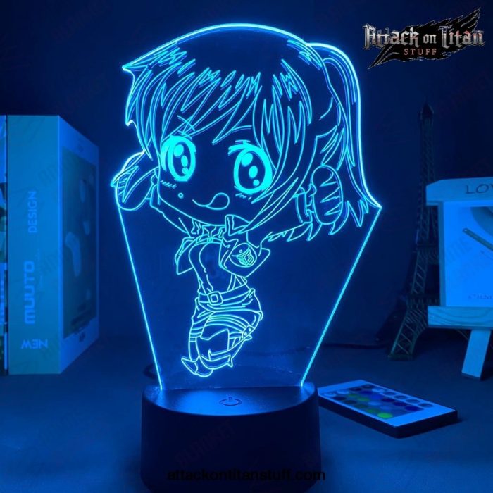 attack on titan lamp sasha braus chibi 3d led night light 248 1 - Attack On Titan Merch