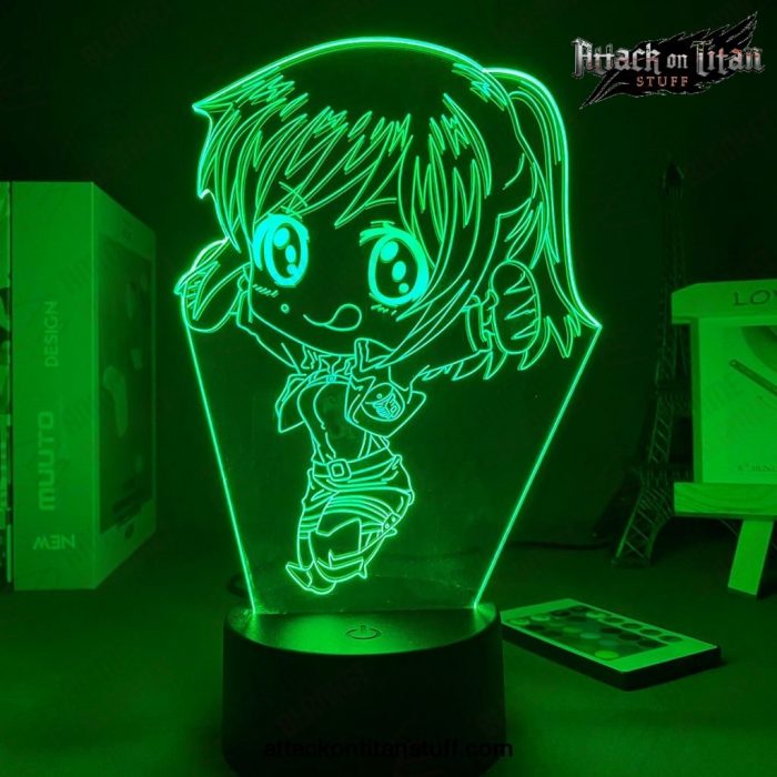 attack on titan lamp sasha braus chibi 3d led night light 611 1 - Attack On Titan Merch