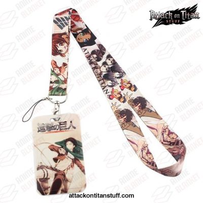 attack on titan lanyard card id style 1 563 1 - Attack On Titan Merch