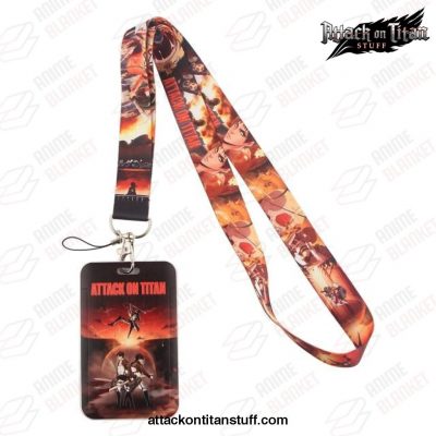 attack on titan lanyard card id style 2 646 1 - Attack On Titan Merch