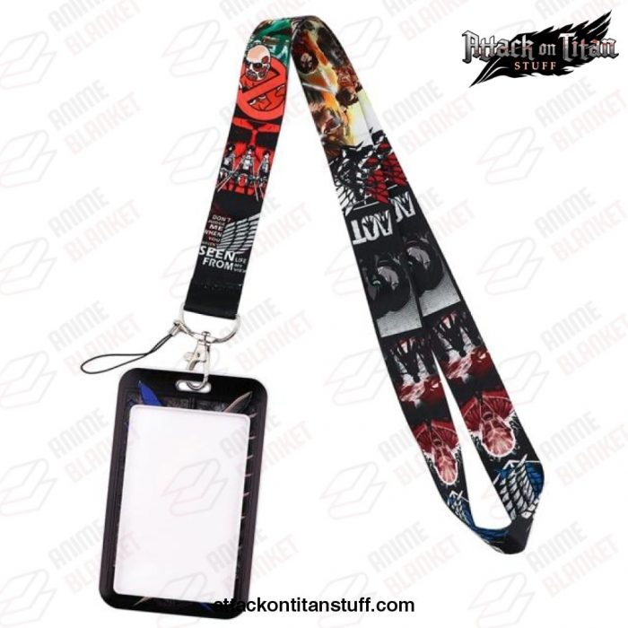 attack on titan lanyard card id style 3 635 1 - Attack On Titan Merch