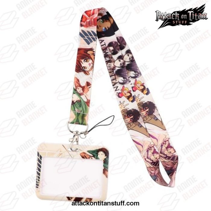 attack on titan lanyard card id style 4 198 1 - Attack On Titan Merch