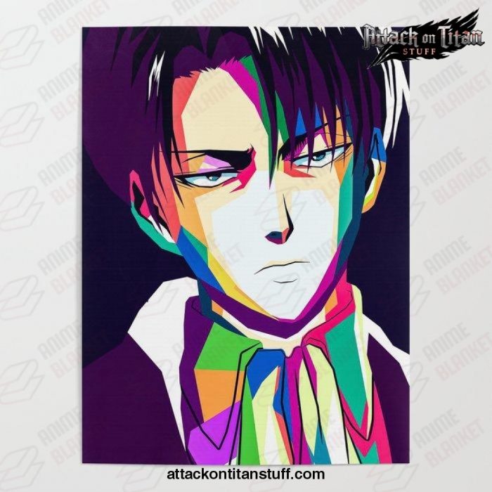 attack on titan levi ackerman hd color wall art 116 1 - Attack On Titan Merch