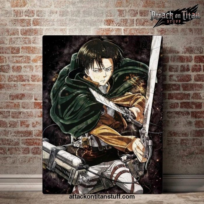 attack on titan levi ackerman wall art 618 1 - Attack On Titan Merch