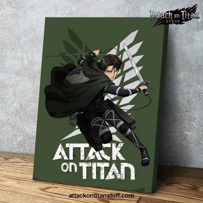 attack on titan levi fight wall art 243 1 - Attack On Titan Merch