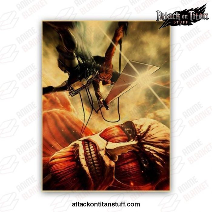 attack on titan poster battle vs 953 1 - Attack On Titan Merch