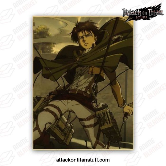 attack on titan poster levi ackerman handsome 359 1 - Attack On Titan Merch