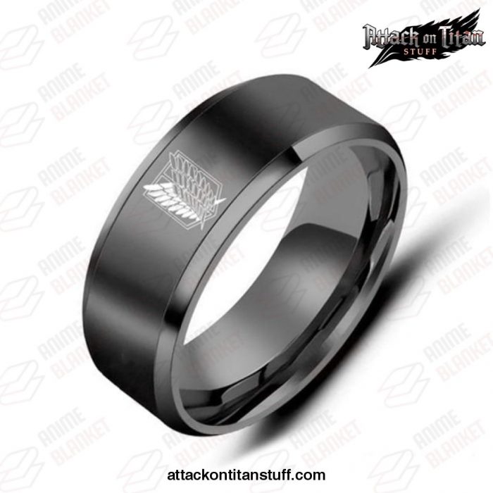 attack on titan ring jewelry accessories black 5 846 1 - Attack On Titan Merch