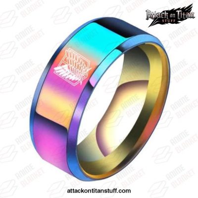 attack on titan ring jewelry accessories colorfull 11 175 1 - Attack On Titan Merch