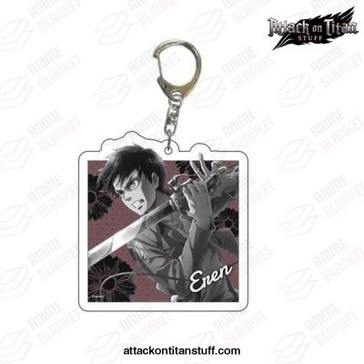 attack on titan side acrylic pendant keychain eren 194 1 - Attack On Titan Merch