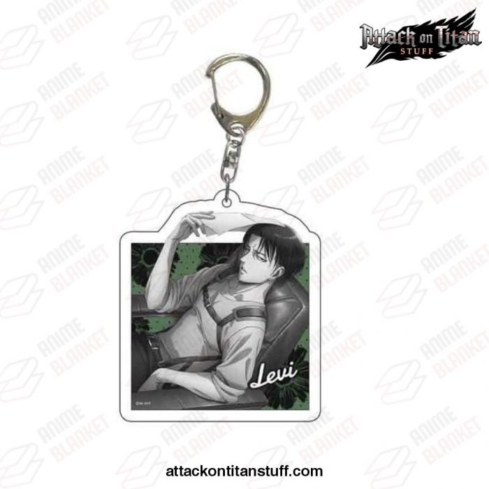 attack on titan side acrylic pendant keychain levi 4 259 1 - Attack On Titan Merch