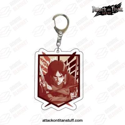 attack on titan side acrylic pendant keychain levi 819 1 - Attack On Titan Merch