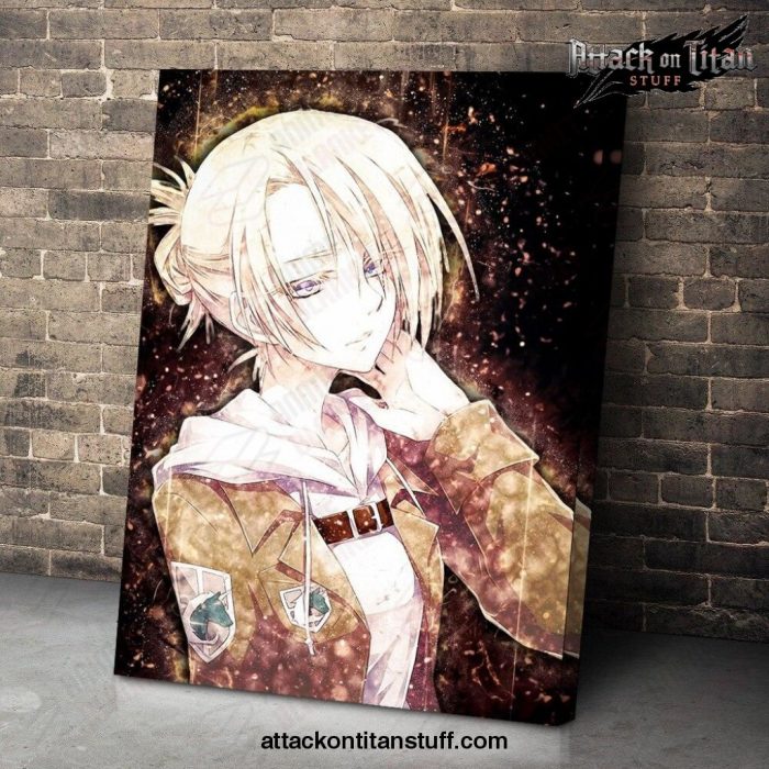 attack on titan wall art annie leonhart canvas prints 395 1 - Attack On Titan Merch