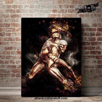 attack on titan wall art reiner braun armored 923 1 - Attack On Titan Merch