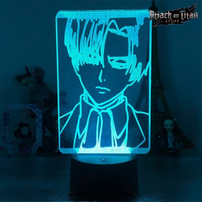 attack on titans levi ackerman handsome 3d lamp night light 379 1 - Attack On Titan Merch