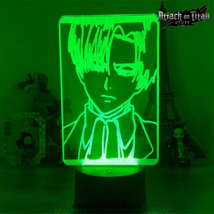 attack on titans levi ackerman handsome 3d lamp night light 682 1 - Attack On Titan Merch