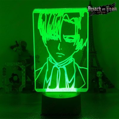 attack on titans levi ackerman handsome 3d lamp night light 785 1 - Attack On Titan Merch