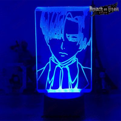 attack on titans levi ackerman handsome 3d lamp night light 819 1 - Attack On Titan Merch