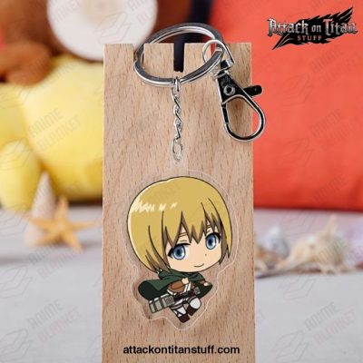 new attack on titan keychain figure arlert 331 1 - Attack On Titan Merch