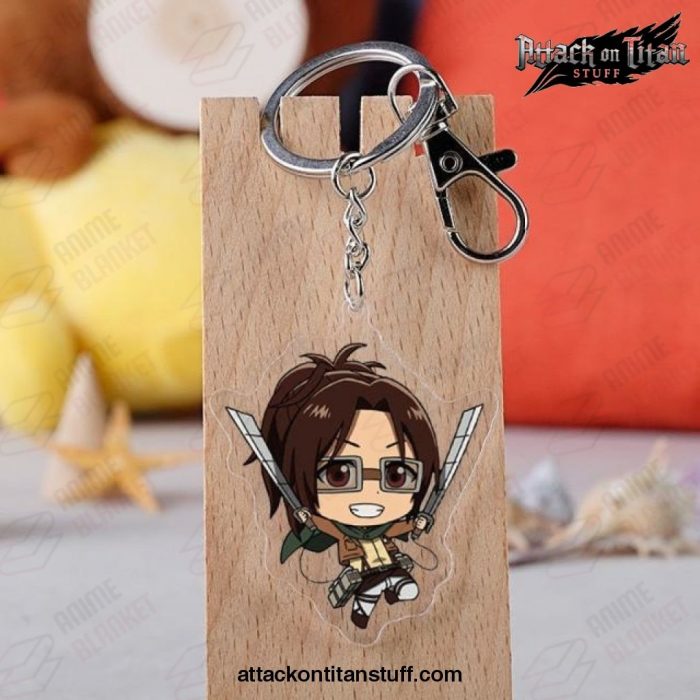 new attack on titan keychain figure hange zoe 224 1 - Attack On Titan Merch