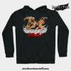 armored titan vs attack hoodie black s 336 - Attack On Titan Merch