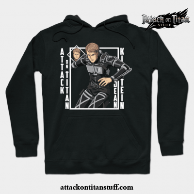 attack on titan jean kirstein hoodie black s 925 - Attack On Titan Merch