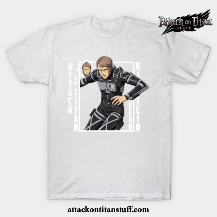 attack on titan jean kirstein t shirt white s 931 - Attack On Titan Merch