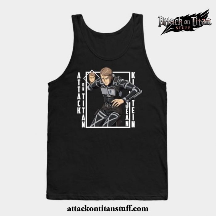 attack on titan jean kirstein tank top black s 323 - Attack On Titan Merch