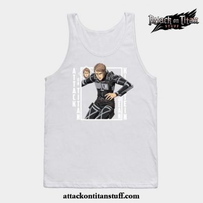 attack on titan jean kirstein tank top white s 114 - Attack On Titan Merch