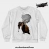 eren aot crewneck sweatshirt white s 810 - Attack On Titan Merch