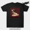 eren jaeger titan scream t shirt black s 227 - Attack On Titan Merch