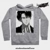 gentleman levi attack on titan hoodie gray s 392 - Attack On Titan Merch