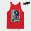 levi ackerman poster tank top red s 593 - Attack On Titan Merch