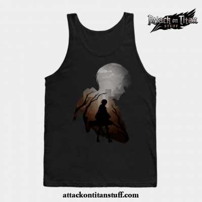 levi aot tank top black s 600 - Attack On Titan Merch