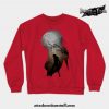 mikasa aot crewneck sweatshirt red s 324 - Attack On Titan Merch