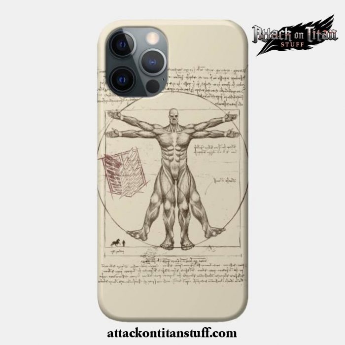 vitruvian titan phone case iphone 78 967 - Attack On Titan Merch