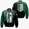 Eren Yeager Attack On Titan Anime Manga 3D Bomber - Attack On Titan Merch